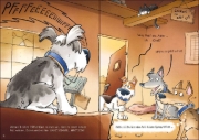 Buchcover und Innenansicht für das Buch: Kommissar Pfote ermittelt (Band 1) - Schnüffler mit Schnauze