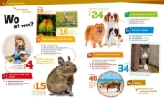 Buchcover und Innenansicht für das Buch: WAS IST WAS Band 72 Haustiere. Unsere liebsten Freunde