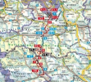 Buchcover und Innenansicht für das Buch: Alpenüberquerung Berchtesgaden - Lienz