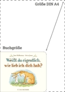 Buchcover und Innenansicht für das Buch: Weißt du eigentlich, wie lieb ich dich hab?