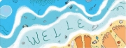Buchcover und Innenansicht für das Buch: Möwe Emma im Gewimmel: Am Meer