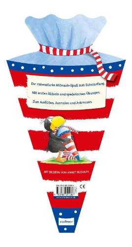 Buchcover und Innenansicht für das Buch: Der kleine Rabe Socke: Hallo Schule, jetzt komme ich!