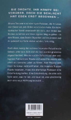 Buchcover und Innenansicht für das Buch: Star Wars: Ahsoka