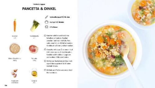 Buchcover und Innenansicht für das Buch: Super Einfach Bowls