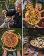Buchcover und Innenansicht für das Buch: Dutch Oven - Rezepte ohne viel Schnickschnack