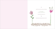 Buchcover und Innenansicht für das Buch: Meine Erstkommunion Erinnerungsalbum Blumen