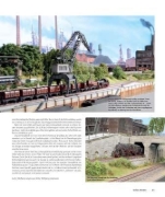Buchcover und Innenansicht für das Buch: Traumanlagen von Modellbahnprofis