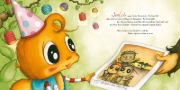 Buchcover und Innenansicht für das Buch: Die kleine Spinne Widerlich - Der Geburtstagsbesuch - Sonderausgabe mit tollen Ideen für die Kinderparty