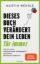 Buchcover und Innenansicht für das Buch: Dieses Buch verändert dein Leben für immer