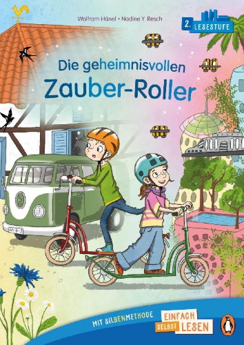 Buchcover und Innenansicht für das Buch: Die geheimnisvollen Zauber-Roller