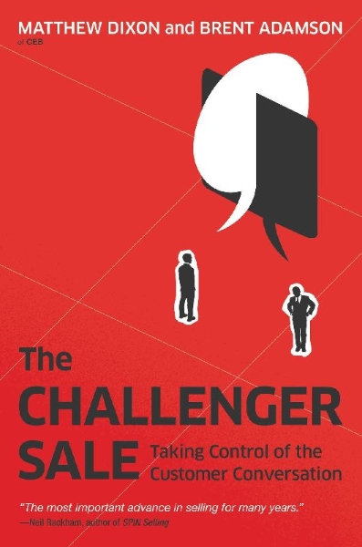 Buchcover und Innenansicht für das Buch: The Challenger Sale