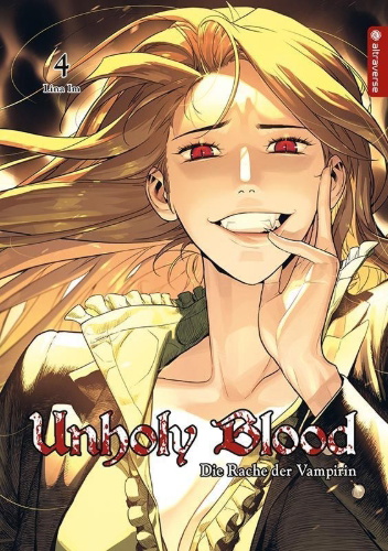 Buchcover und Innenansicht für das Buch: Unholy Blood 04