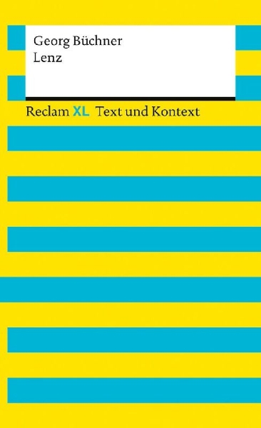 Buchcover und Innenansicht für das Buch: Lenz. Textausgabe mit Kommentar und Materialien