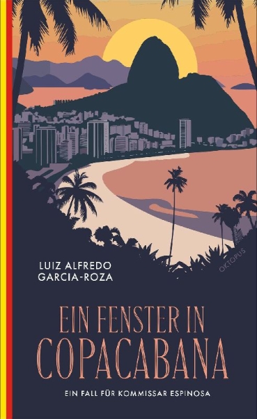 Buchcover und Innenansicht für das Buch: Uma janela em Copacabana