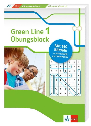 Buchcover und Innenansicht für das Buch: Green Line 1 (Bundesausgabe ab 2014) Klasse 5 - Übungsblock zum Schulbuch