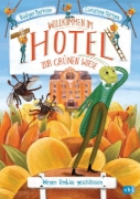 Buchcover und Innenansicht für das Buch: Willkommen im Hotel Zur Grünen Wiese - Wegen Umbau geschlossen