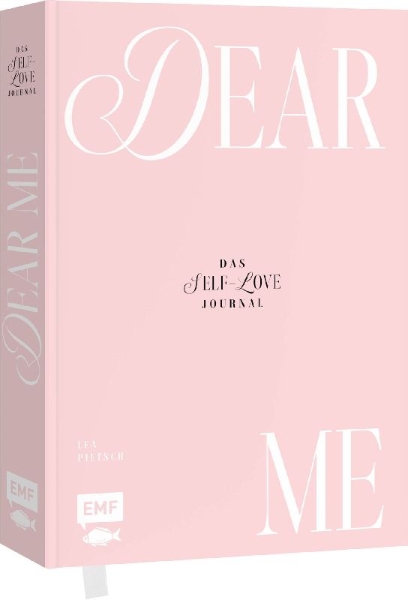 Buchcover und Innenansicht für das Buch: Dear Me - Das Self-Love-Journal