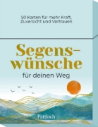 Buchcover und Innenansicht für das Buch: Affirmationskarten: Segenswünsche für deinen Weg