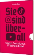 Buchcover und Innenansicht für das Buch: Sie sind überall