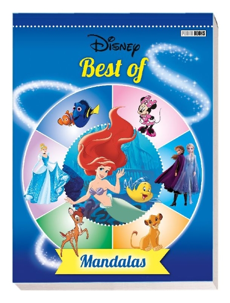Buchcover und Innenansicht für das Buch: Disney Best of: Mandalas