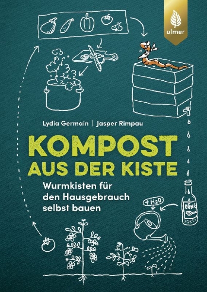 Buchcover und Innenansicht für das Buch: Kompost aus der Kiste