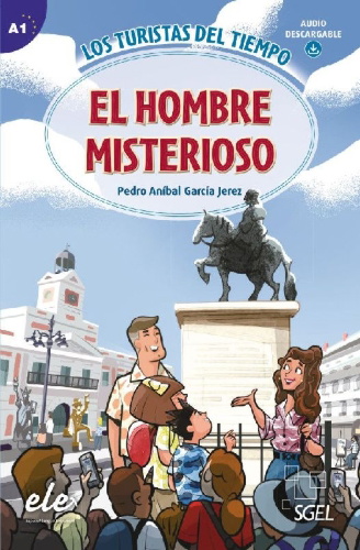 Buchcover und Innenansicht für das Buch: El hombre misterioso