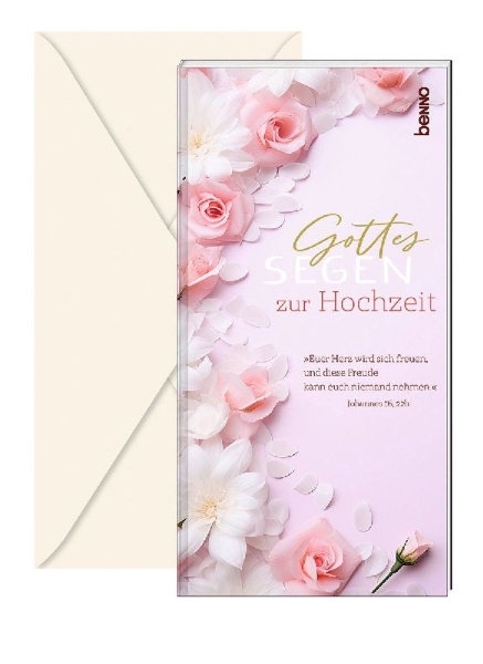 Buchcover und Innenansicht für das Buch: Gottes Segen zur Hochzeit