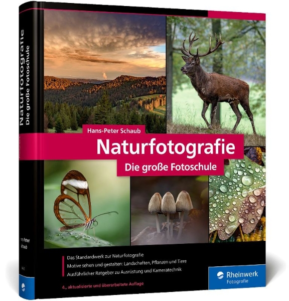 Buchcover und Innenansicht für das Buch: Naturfotografie