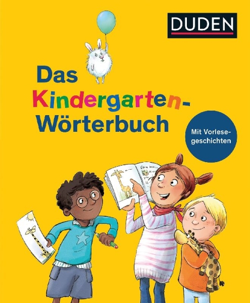 Buchcover und Innenansicht für das Buch: Duden - Das Kindergarten-Wörterbuch