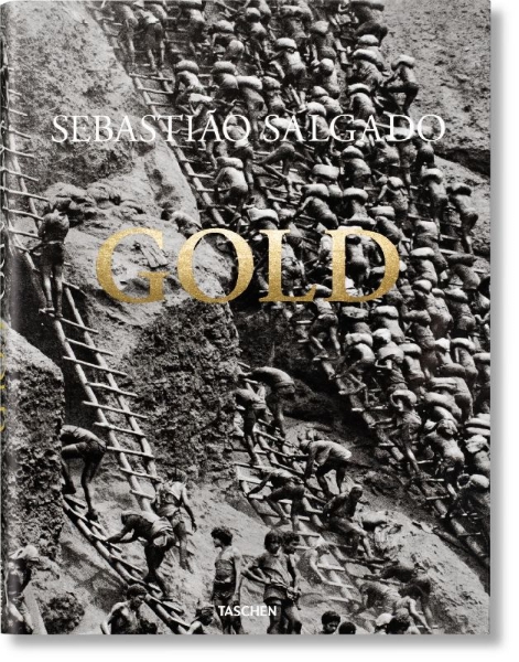 Buchcover und Innenansicht für das Buch: Sebastião Salgado. Gold