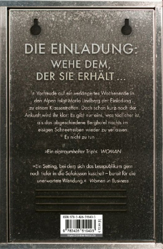 Buchcover und Innenansicht für das Buch: Die Einladung