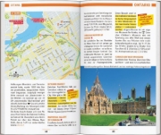 Buchcover und Innenansicht für das Buch: MARCO POLO Reiseführer Kanada Ost, Montreal, Toronto, Québec