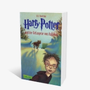 Buchcover und Innenansicht für das Buch: Harry Potter and the Prisoner of Azkaban