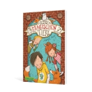 Buchcover und Innenansicht für das Buch: Die Schule der magischen Tiere 01