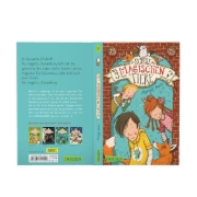 Buchcover und Innenansicht für das Buch: Die Schule der magischen Tiere 01