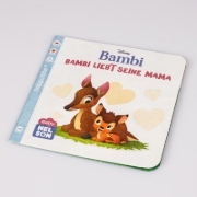 Buchcover und Innenansicht für das Buch: Baby Nelson (unkaputtbar) 6: Disney: Bambi liebt seine Mama
