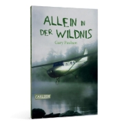 Buchcover und Innenansicht für das Buch: Allein in der Wildnis