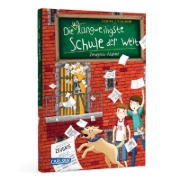 Buchcover und Innenansicht für das Buch: Die unlangweiligste Schule der Welt 4: Zeugnis-Alarm!