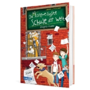 Buchcover und Innenansicht für das Buch: Die unlangweiligste Schule der Welt 4: Zeugnis-Alarm!