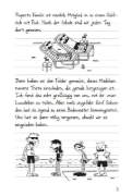 Buchcover und Innenansicht für das Buch: Diary of a Wimpy Kid: Dog Days