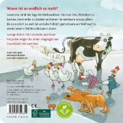 Buchcover und Innenansicht für das Buch: Lieselotte feiert Weihnachten 