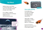 Buchcover und Innenansicht für das Buch: WAS IST WAS Erstes Lesen easy! Entdecke den Weltraum
