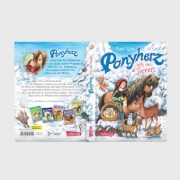Buchcover und Innenansicht für das Buch: Ponyherz 22: Ponyherz hilft den Tieren