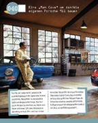 Buchcover und Innenansicht für das Buch: Die Bucket List für Porsche-Fahrer