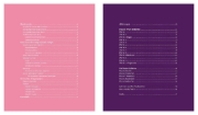 Buchcover und Innenansicht für das Buch: Restgarn-Remix - Kleidung stricken aus Wollresten