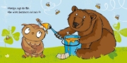 Buchcover und Innenansicht für das Buch: Die Eule mit der Beule
