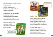 Buchcover und Innenansicht für das Buch: WAS IST WAS Erstes Lesen easy! Band 9. Hunde - meine Lieblingstiere