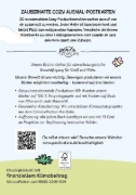 Buchcover und Innenansicht für das Buch: Comfy Life I 20 Ausmal-Postkarten