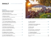 Buchcover und Innenansicht für das Buch: Wochenend und Wohnmobil - Kleine Auszeiten im Rhein-Main-Gebiet