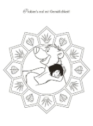 Buchcover und Innenansicht für das Buch: Disney Best of: Mandalas